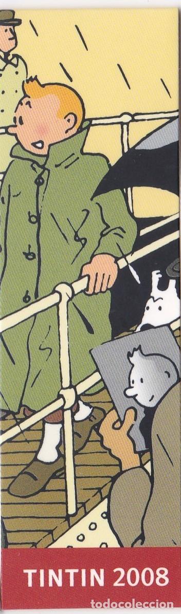 Coleccionismo marcap&aacute;ginas: Marcapajinas magnetico de Tintin