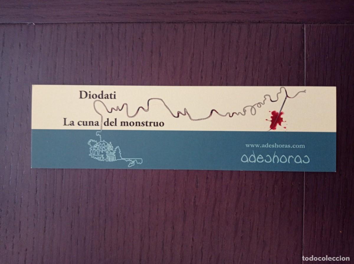 Coleccionismo marcap&aacute;ginas: MARCAP&Aacute;GINAS. ADESHORAS. DIODATI. LA CUNA DEL MONSTRUO