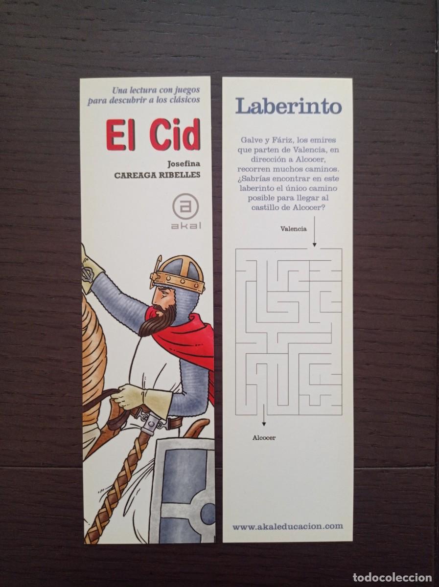 Coleccionismo marcap&aacute;ginas: MARCAP&Aacute;GINAS. AKAL. JOSEFINA CAREAGA RIBELLES. EL CID
