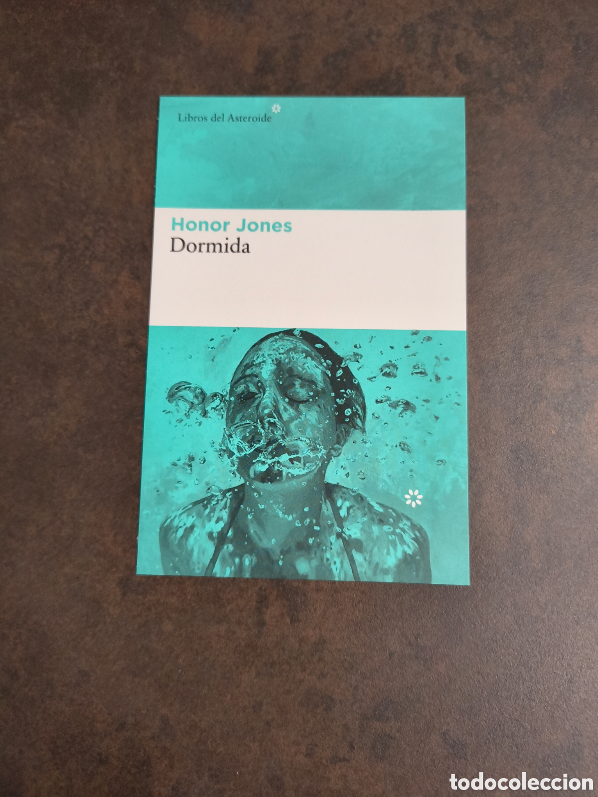 Coleccionismo marcap&aacute;ginas: MARCAPAGINAS POSTAL DE DORMIDA-HONOR JONES-LIBROS DEL ASTEROIDE