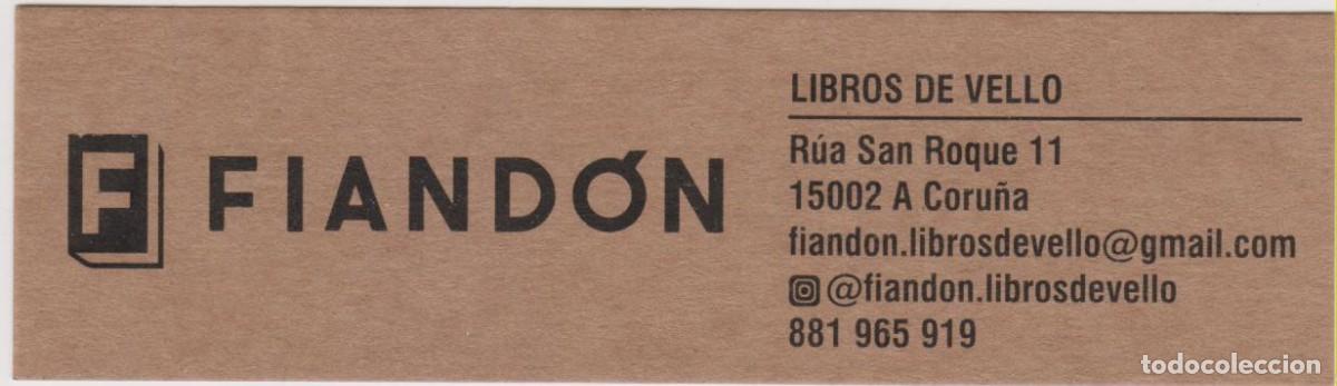 Coleccionismo marcap&aacute;ginas: marcap&aacute;ginas FIANDON LIBROS DE VELLO bookmark point book marcador marca pagina SOY.YO