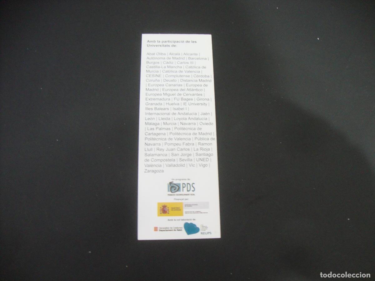 Coleccionismo marcap&aacute;ginas: PUNTO LIBRO MARCAPAGINAS LO TEU PUNT - Foto 2