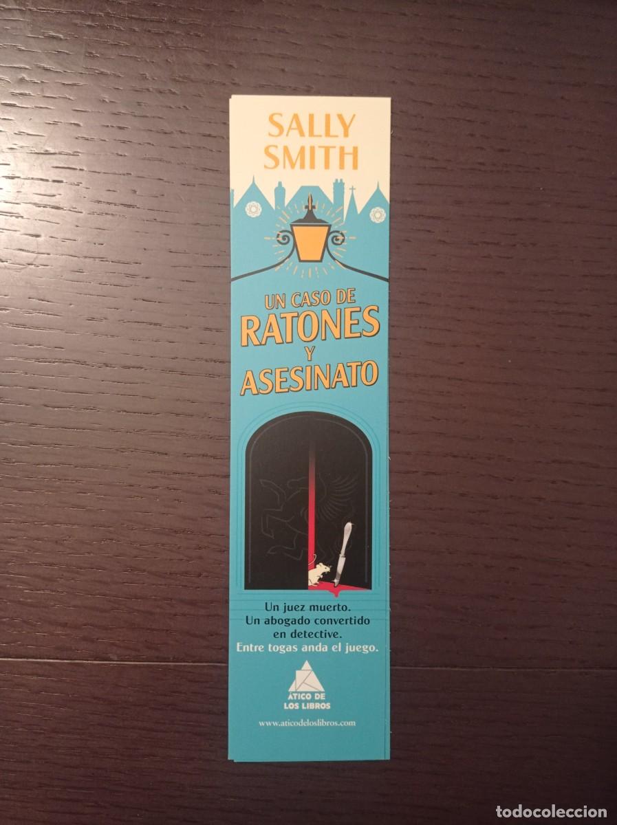 Coleccionismo marcap&aacute;ginas: MARCAP&Aacute;GINAS. &Aacute;TICO DE LOS LIBROS. SALLY SMITH. UN CASO DE RATONES Y ASESINATO