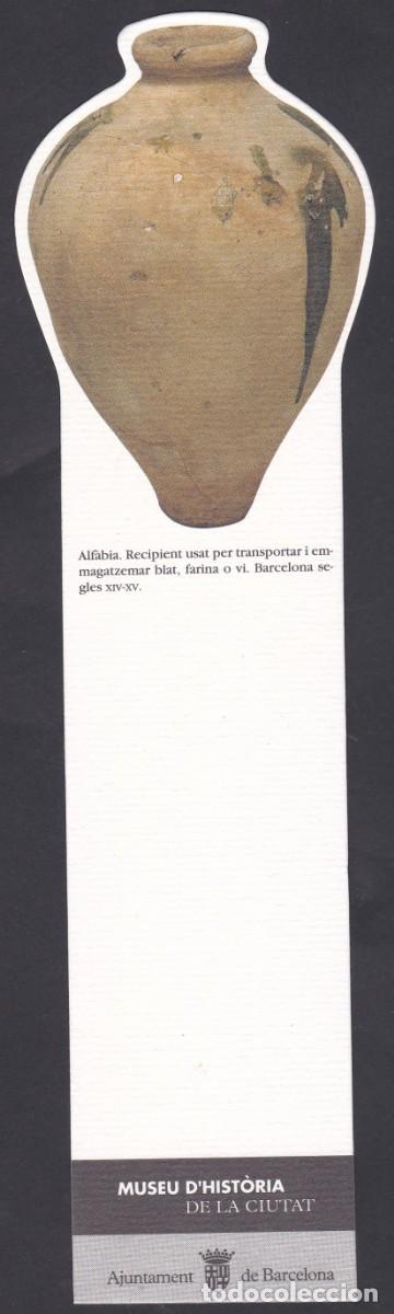 Coleccionismo marcap&aacute;ginas: Marcap&aacute;ginas troquelado del Museo de la cuidad Barcelona