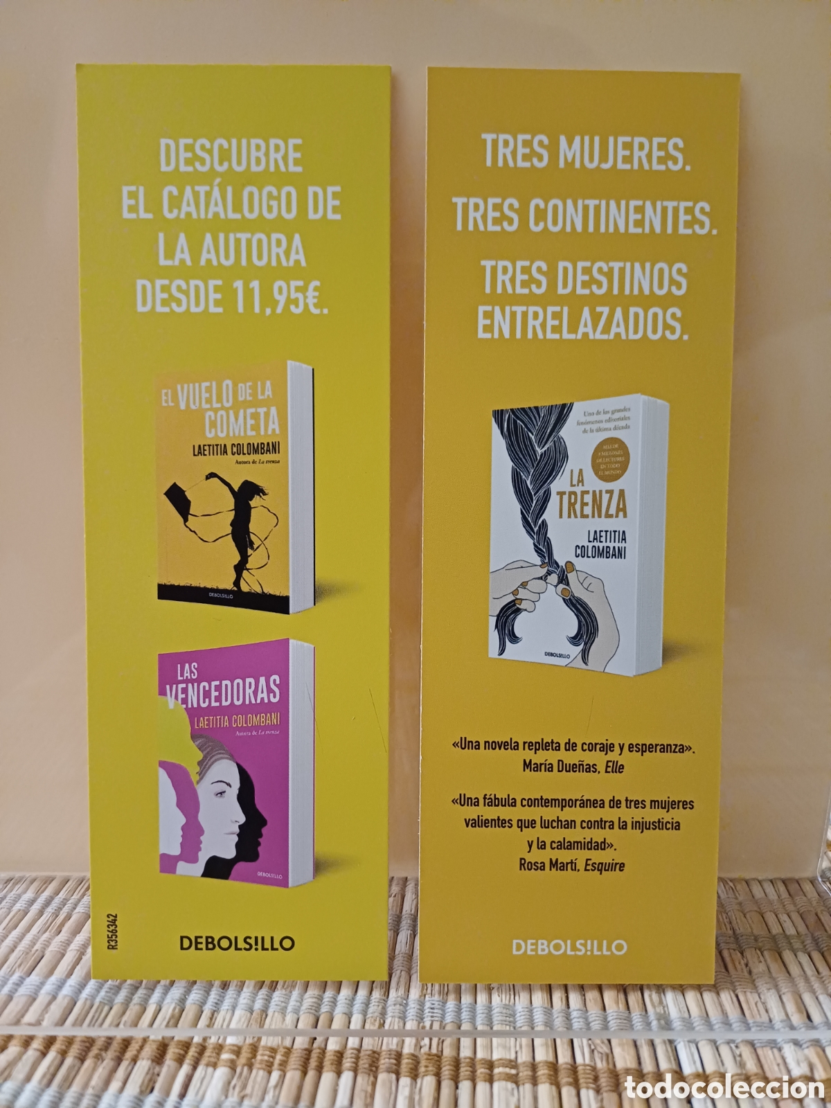Coleccionismo marcap&aacute;ginas: Marcap&aacute;ginas La trenza