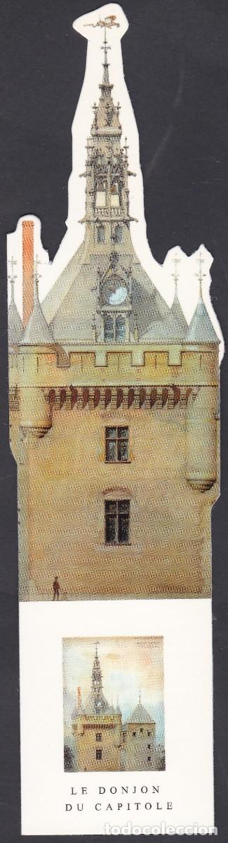 Coleccionismo marcap&aacute;ginas: Marcap&aacute;ginas troquelado La Torre del Capitolio de Toulouse Francia
