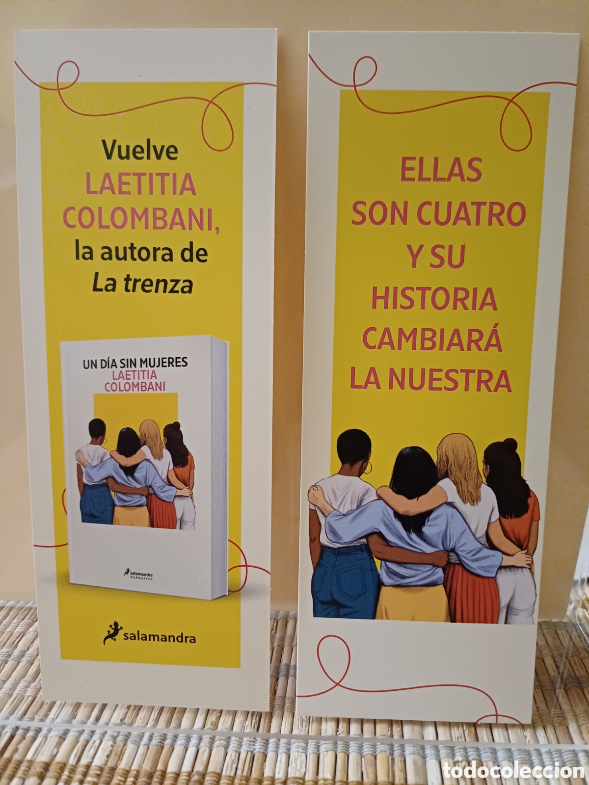 Coleccionismo marcap&aacute;ginas: Marcap&aacute;ginas Ellas son cuatro