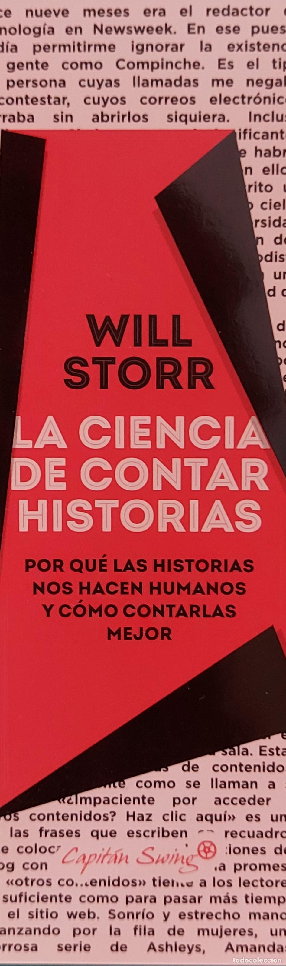 Coleccionismo marcap&aacute;ginas: MARCAPAGINAS - CAPITAN SWING - WILL STORR - LA CIENCIA DE CONTAR HISTORIAS