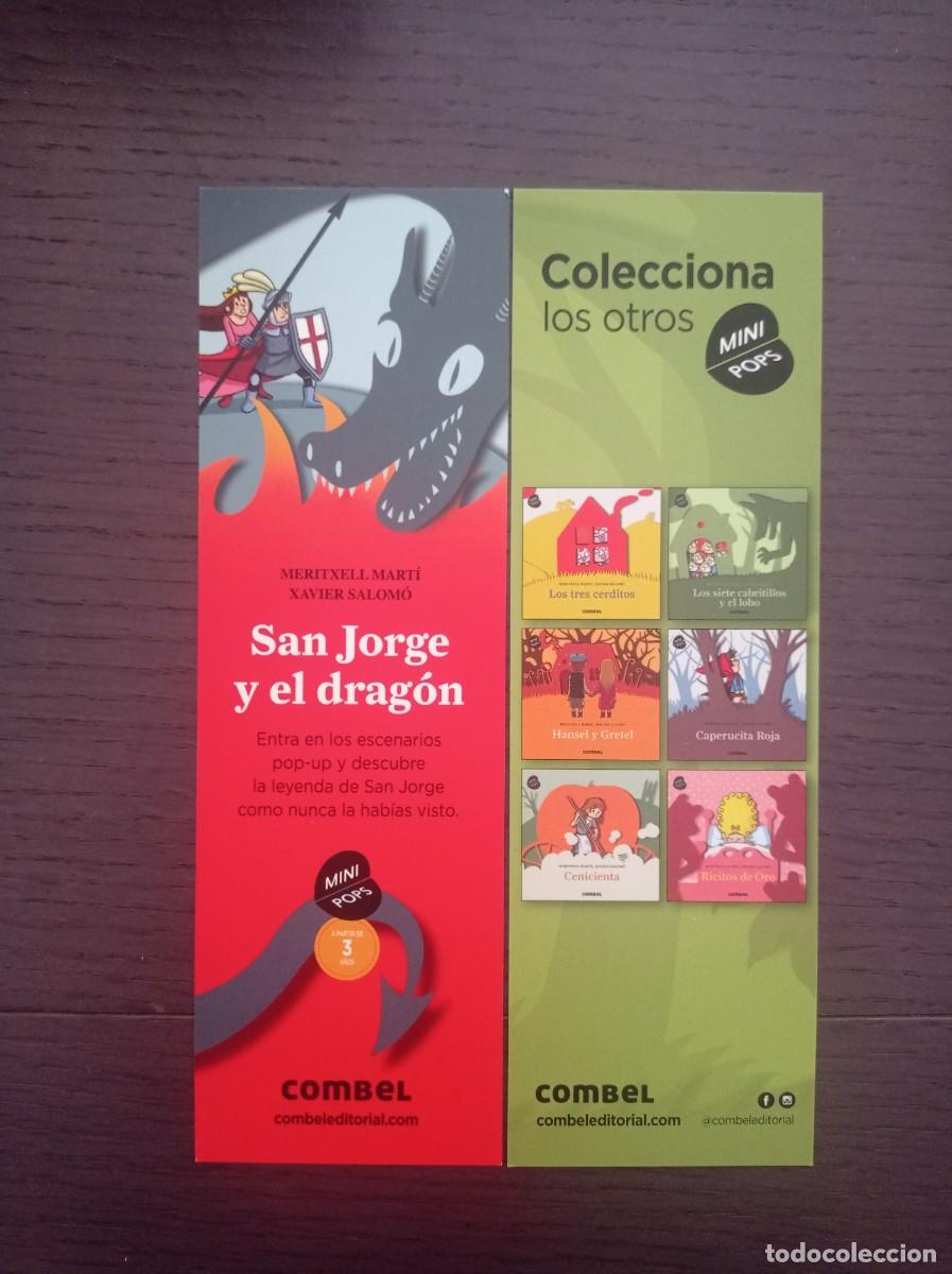 Collectables Bookmark: MARCAP&Aacute;GINAS. COMBEL EDITORIAL. MERITXELL MART&Iacute;. SAN JORGE Y EL DRAG&Oacute;N