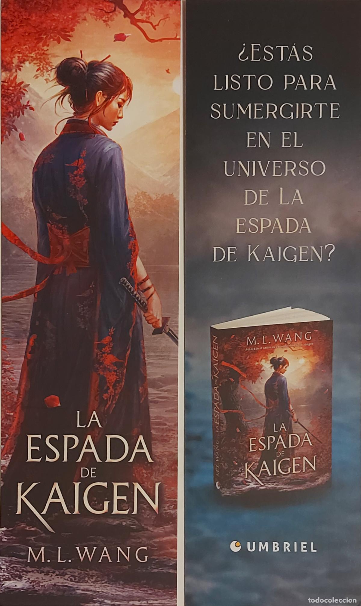 Colecionismo Marcadores de p&aacute;gina: MARCAPAGINAS - UMBRIEL - M.L.WANG - LA ESPADA DE KAIGEN