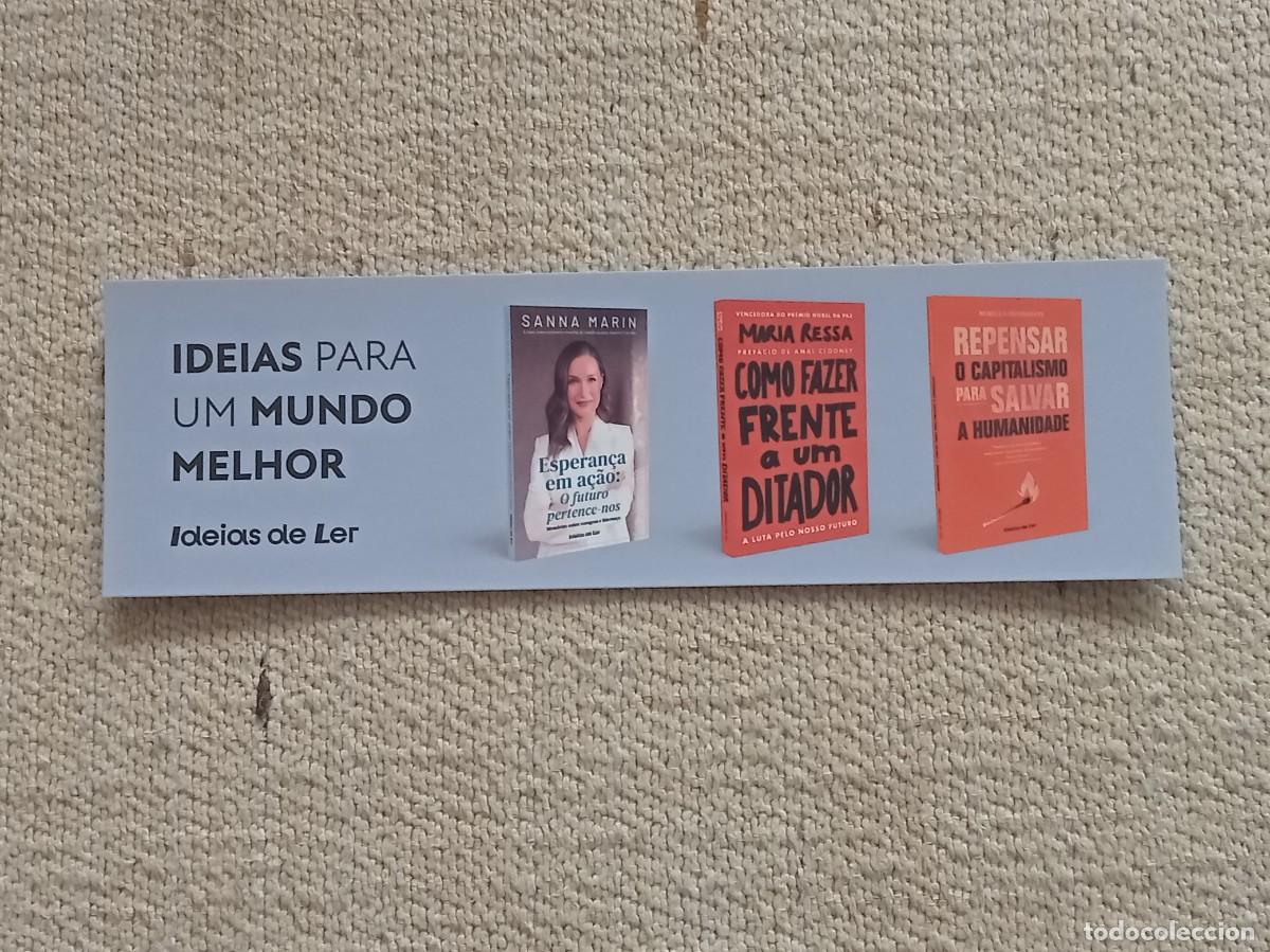 Coleccionismo marcap&aacute;ginas: Marcap&aacute;ginas &rdquo;Ideias para un Mundo Melhor&rdquo; - Editorial Ideias de Ler (Portugal)