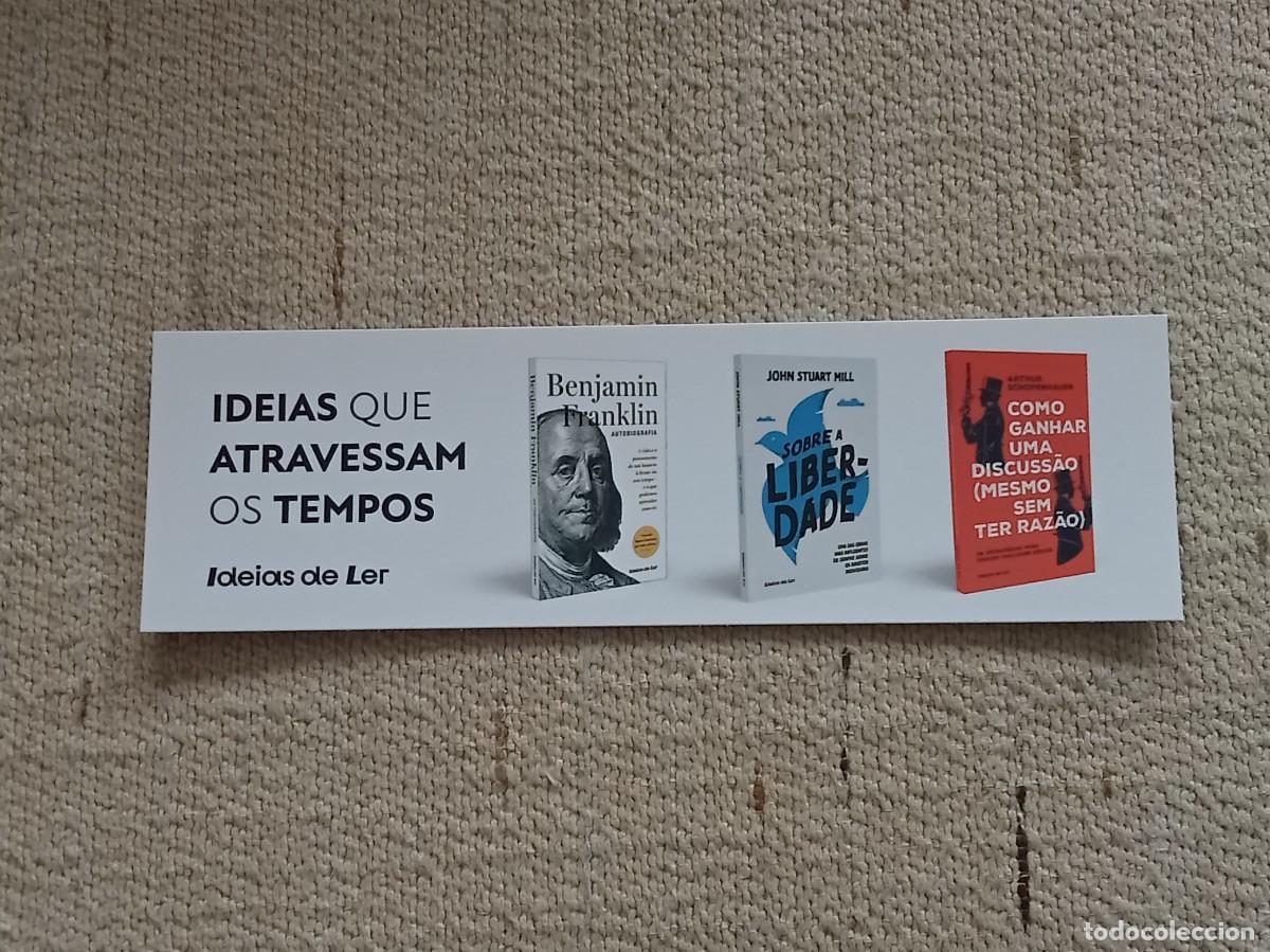 Coleccionismo marcap&aacute;ginas: Marcap&aacute;ginas &rdquo;Ideias que atravessam os tempos&rdquo; - Editorial Ideias de Ler (Portugal)