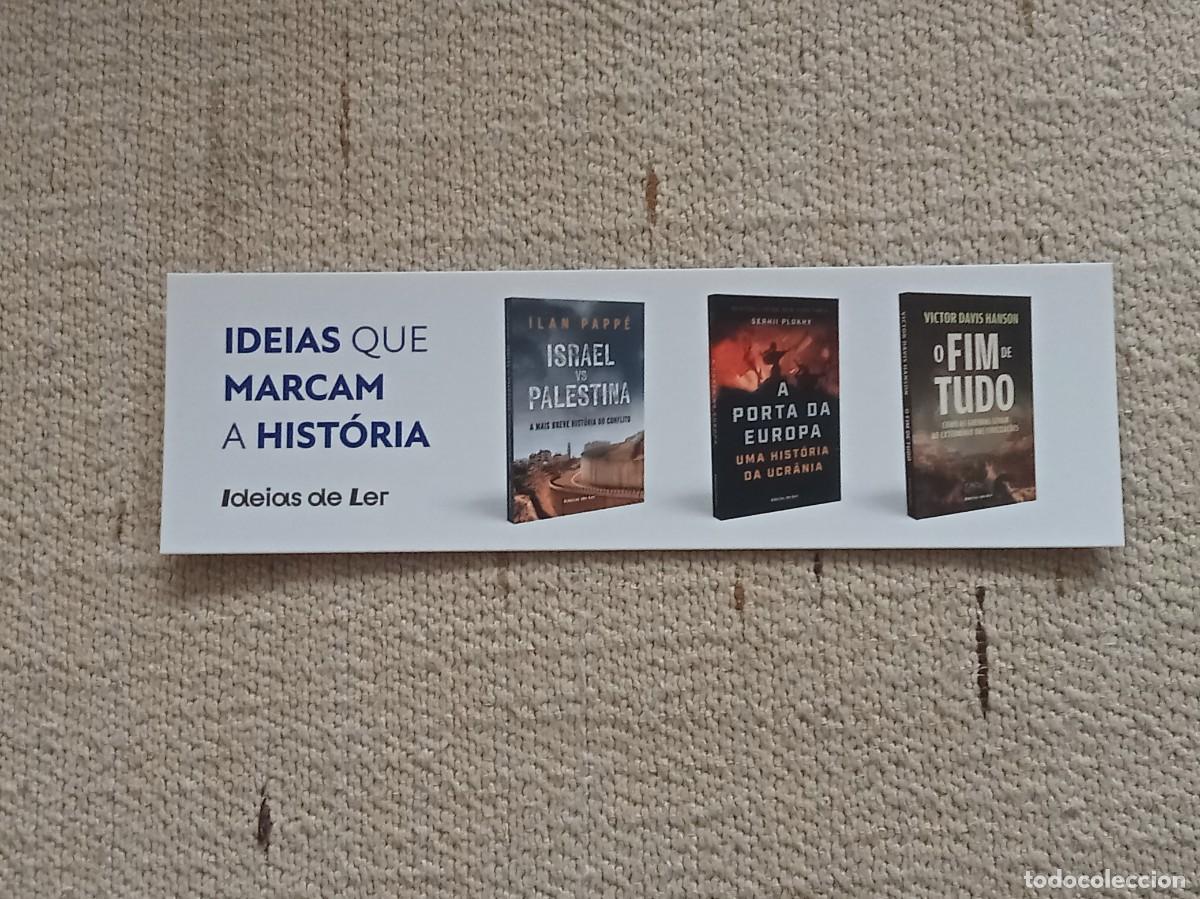 Colecionismo Marcadores de p&aacute;gina: Marcap&aacute;ginas &rdquo;Ideias que marcam a hist&oacute;ria&rdquo; - Editorial Ideias de Ler (Portugal)