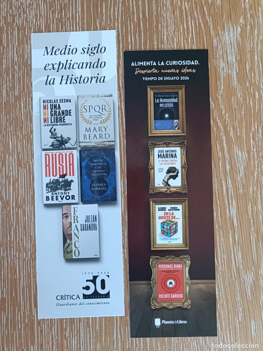 Coleccionismo marcap&aacute;ginas: MARCAP&Aacute;GINAS - CR&Iacute;TICA - 50 ANIVERSARIO