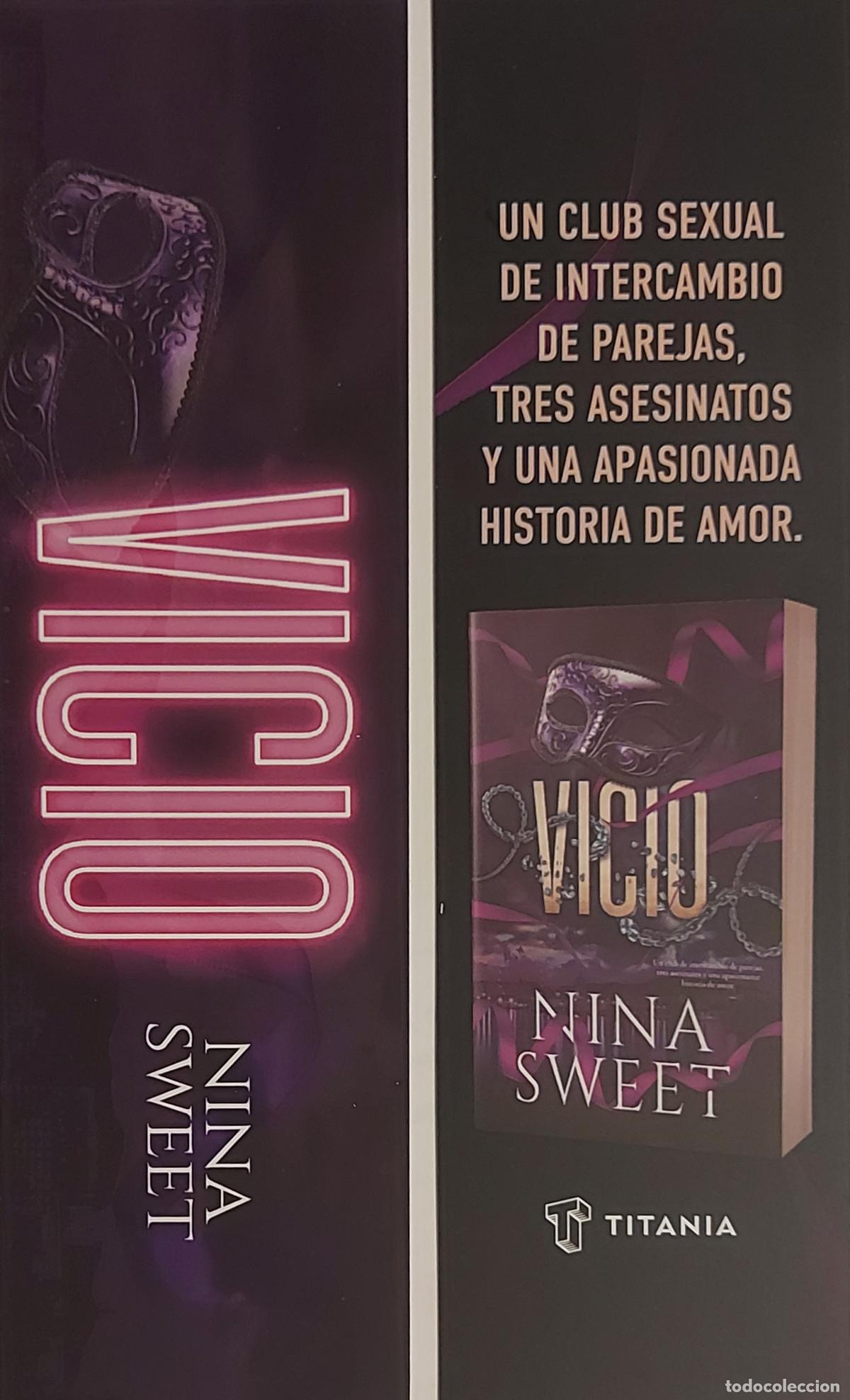 Coleccionismo marcap&aacute;ginas: MARCAPAGINAS - TITANIA - NINA SWEET - VICIO