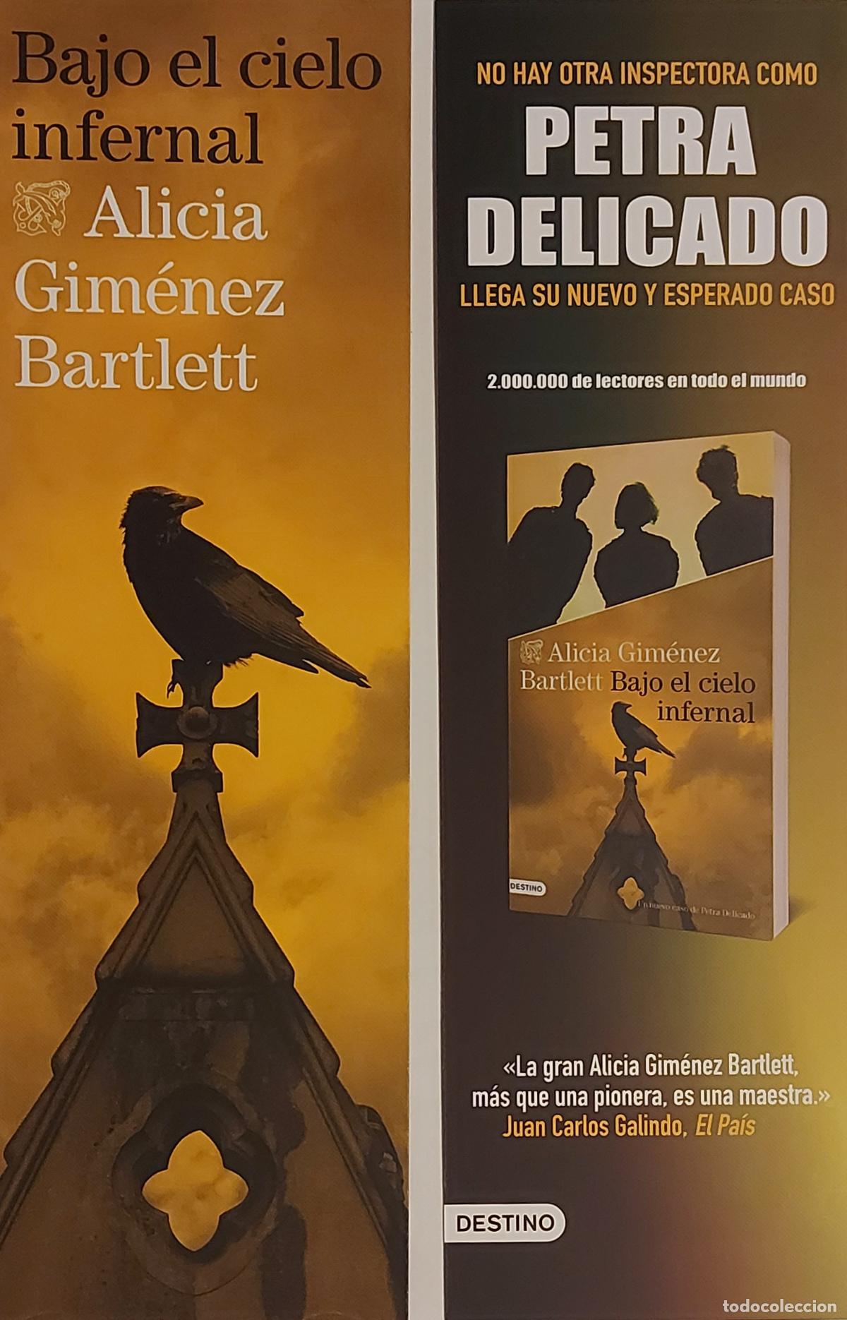 Colecionismo Marcadores de p&aacute;gina: MARCAPAGINAS - DESTINO - BAJO EL CIELO INFERNAL - PETRA DELICADO