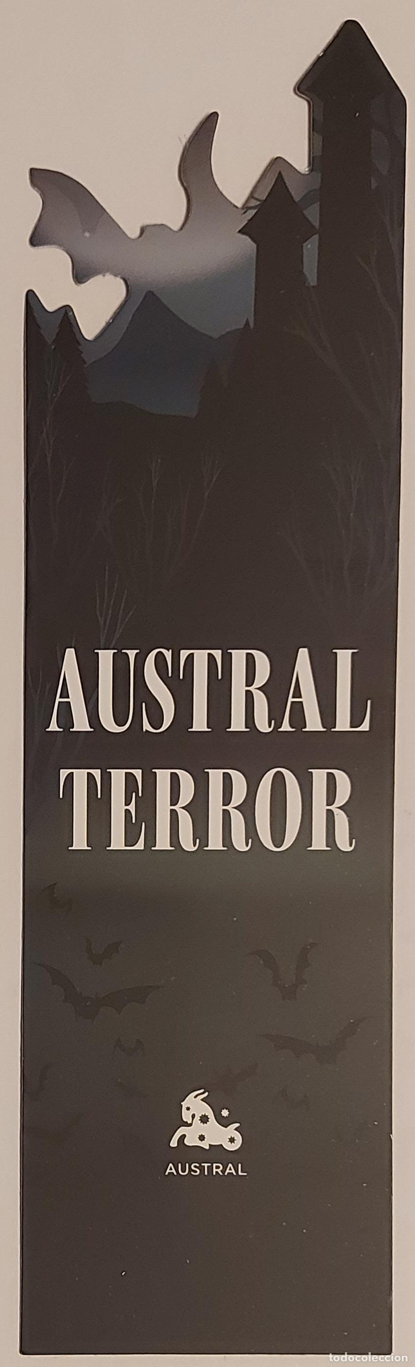 Collectables Bookmark: MARCAPAGINAS - AUSTRAL - TERROR
