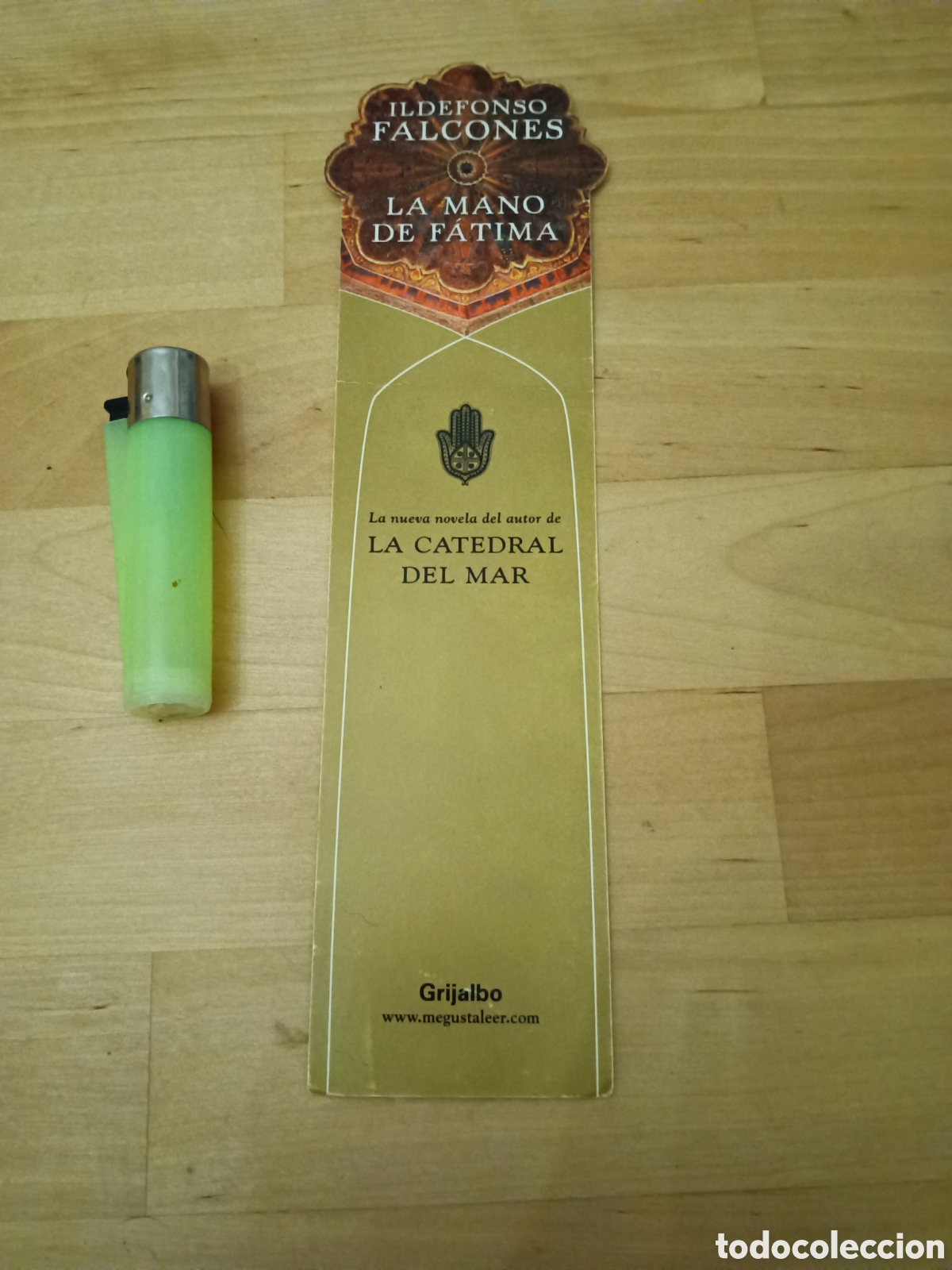 Coleccionismo marcap&aacute;ginas: MARCA P&Aacute;GINAS ILDEFONSO FALCONES - Foto 1