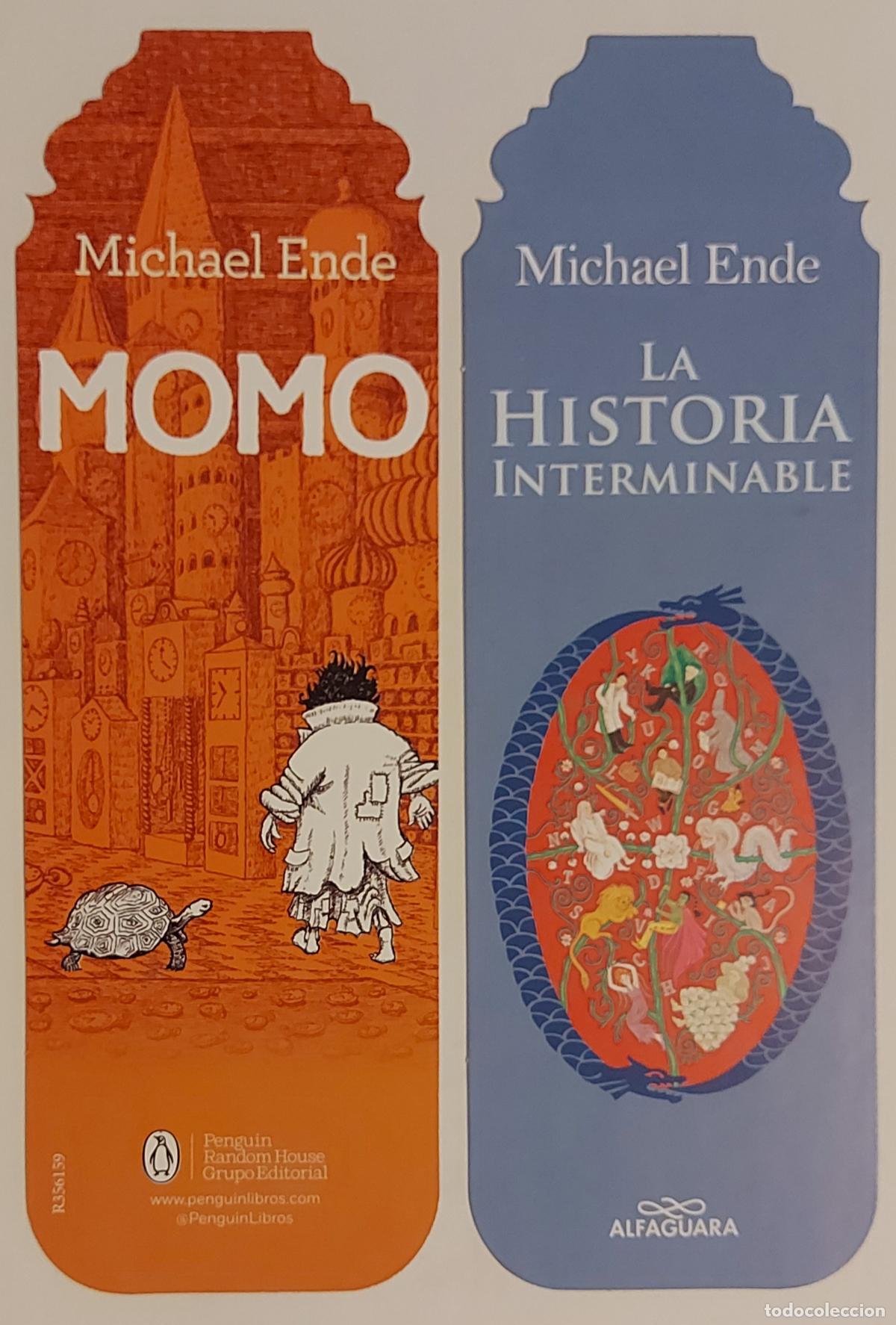 Coleccionismo marcap&aacute;ginas: MARCAPAGINAS - ALFAGUARA - MOMO - LA HISTORIA INTERMINABLE - MICHAEL ENDE