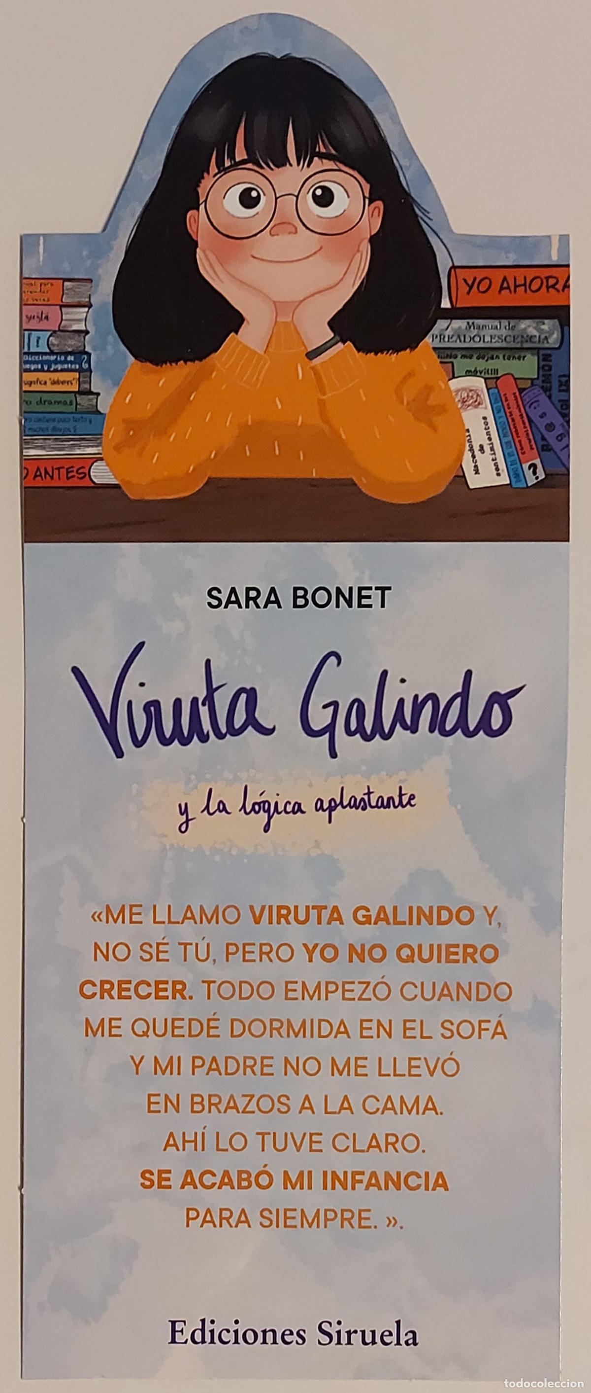 Coleccionismo marcap&aacute;ginas: MARCAPAGINAS - SIRUELA - SARA BONET - VIRUTA GALINDO