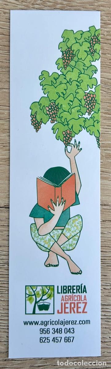 Coleccionismo marcap&aacute;ginas: Marcap&aacute;ginas- Librer&iacute;a Agr&iacute;cola- Jerez