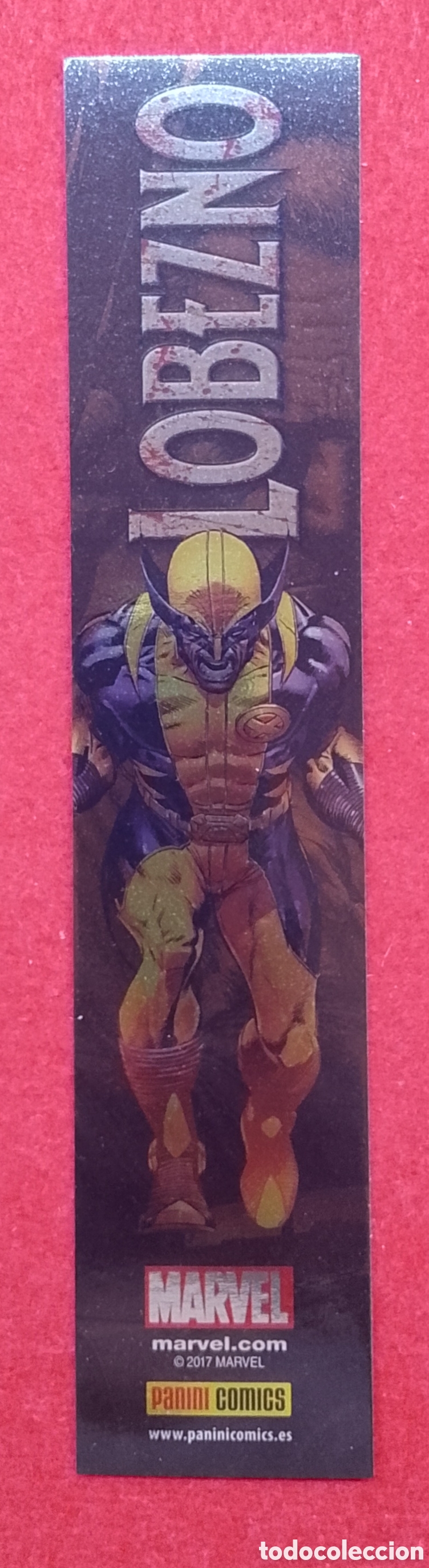 Coleccionismo marcap&aacute;ginas: marcap&aacute;ginas promocional de Lobezno (Wolverine) - Foto 2