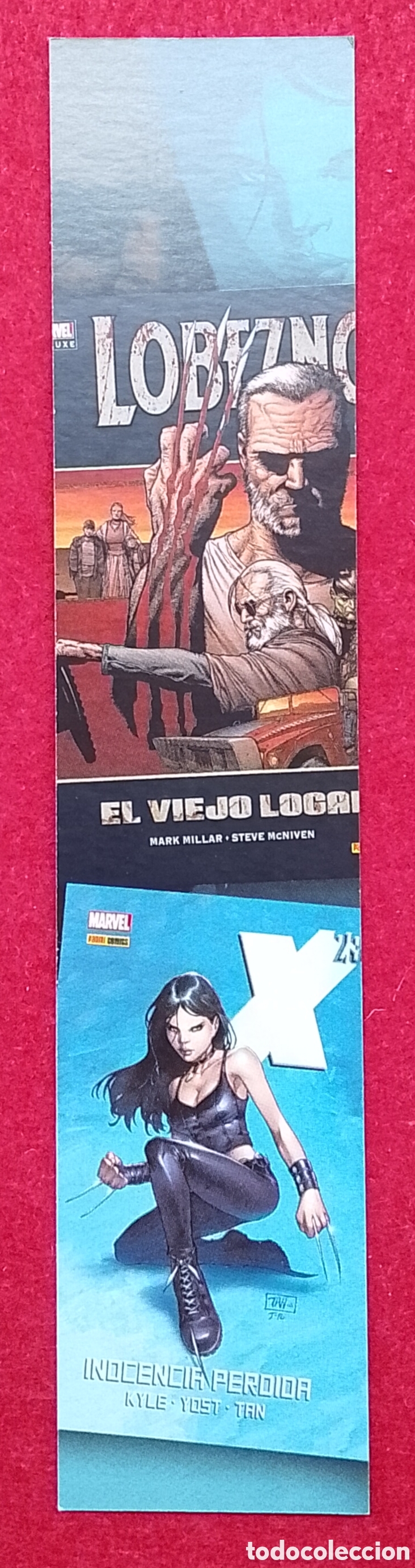 Coleccionismo marcap&aacute;ginas: marcap&aacute;ginas promocional de Lobezno (Wolverine)