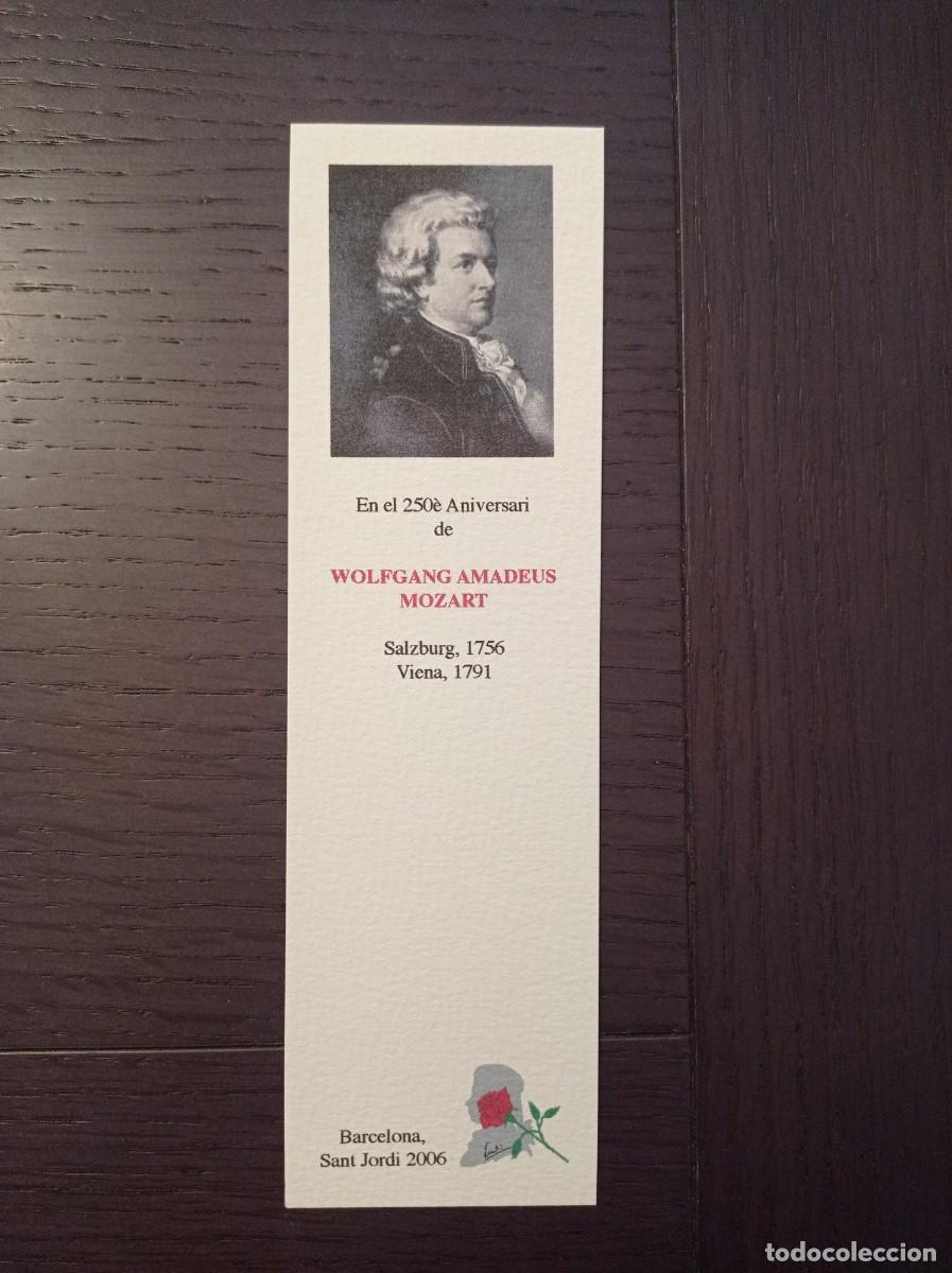 Coleccionismo marcap&aacute;ginas: MARCAP&Aacute;GINAS. SANT JORDI 2026. 250 ANIVERSARI DE WOLFGANG AMADEUS MOZART