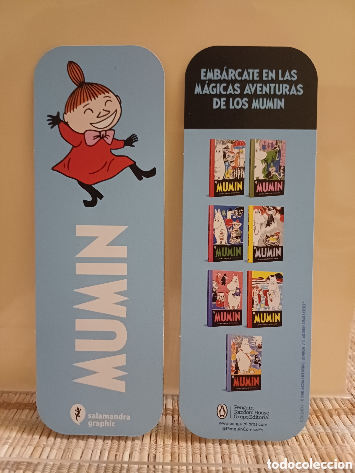 Coleccionismo marcap&aacute;ginas: Marcap&aacute;ginaa Mumin.......