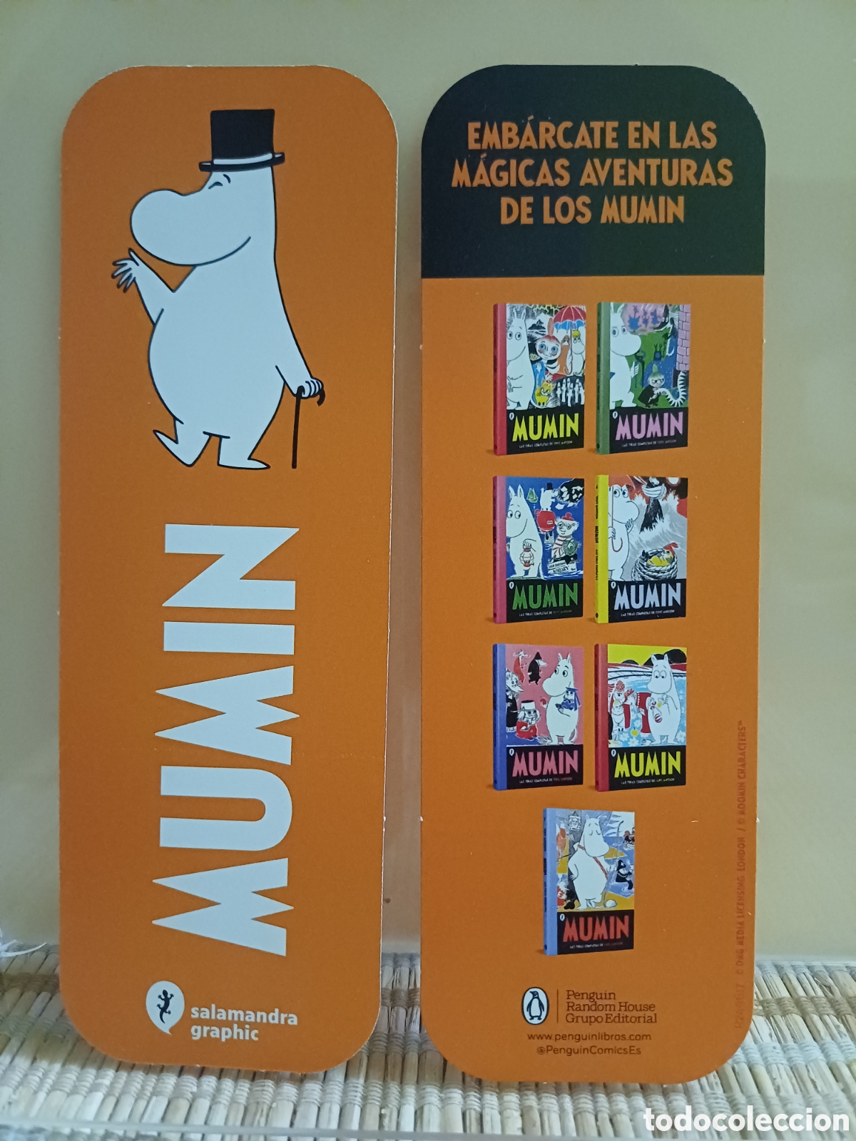 Coleccionismo marcap&aacute;ginas: Marcap&aacute;ginas Mumin..... - Foto 1