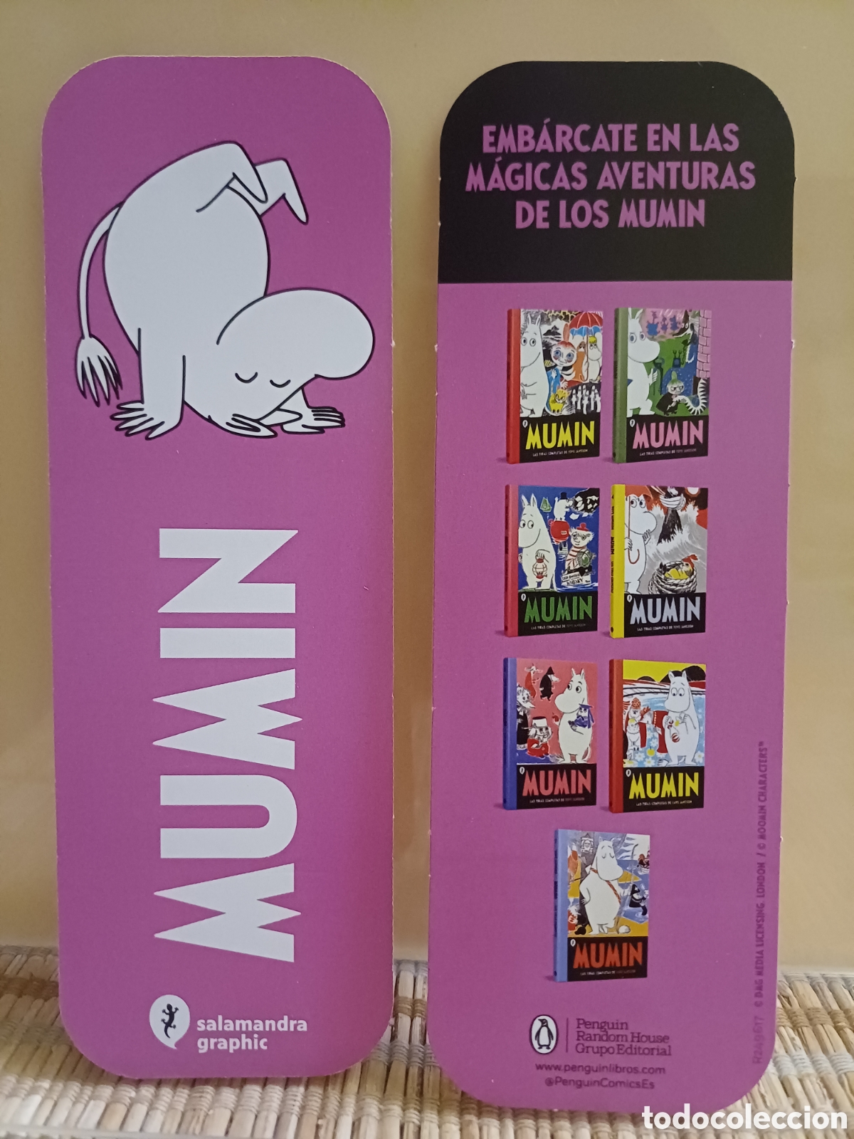 Coleccionismo marcap&aacute;ginas: Marcap&aacute;ginaa Mumin .....