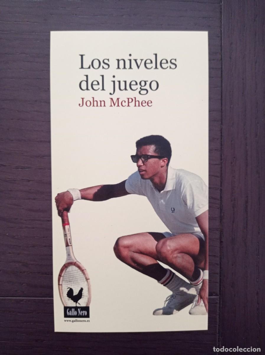 Coleccionismo marcap&aacute;ginas: MARCAP&Aacute;GINAS. GALLO NERO. JOHN MCPHEE. LOS NIVELES DEL JUEGO