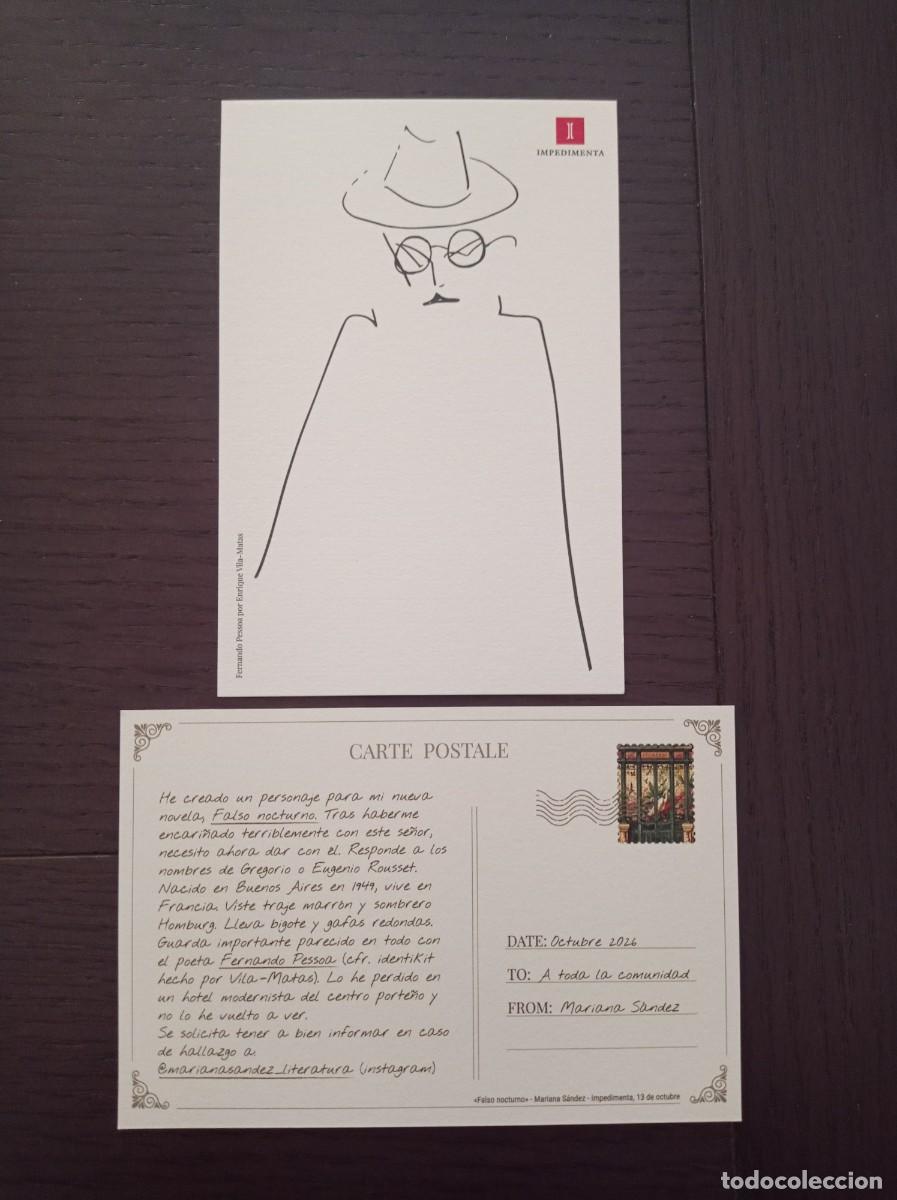 Coleccionismo marcap&aacute;ginas: MARCAP&Aacute;GINAS. IMPEDIMENTA. FERNANDO PESSOA POR ENRIQUE VILA-MATAS