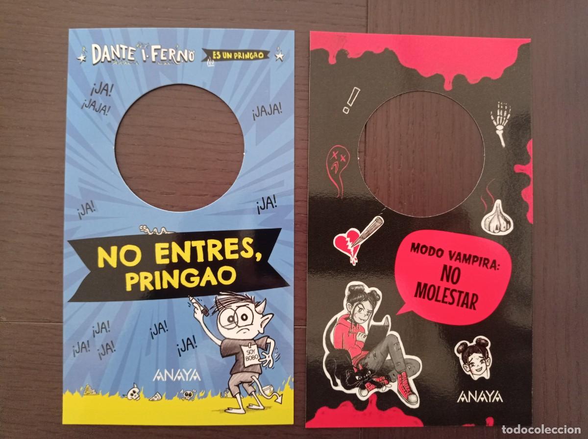 Coleccionismo marcap&aacute;ginas: MARCAP&Aacute;GINAS. TAMA&Ntilde;O POSTAL. ANAYA. DANTE I FERNO ES UN PRINGAO