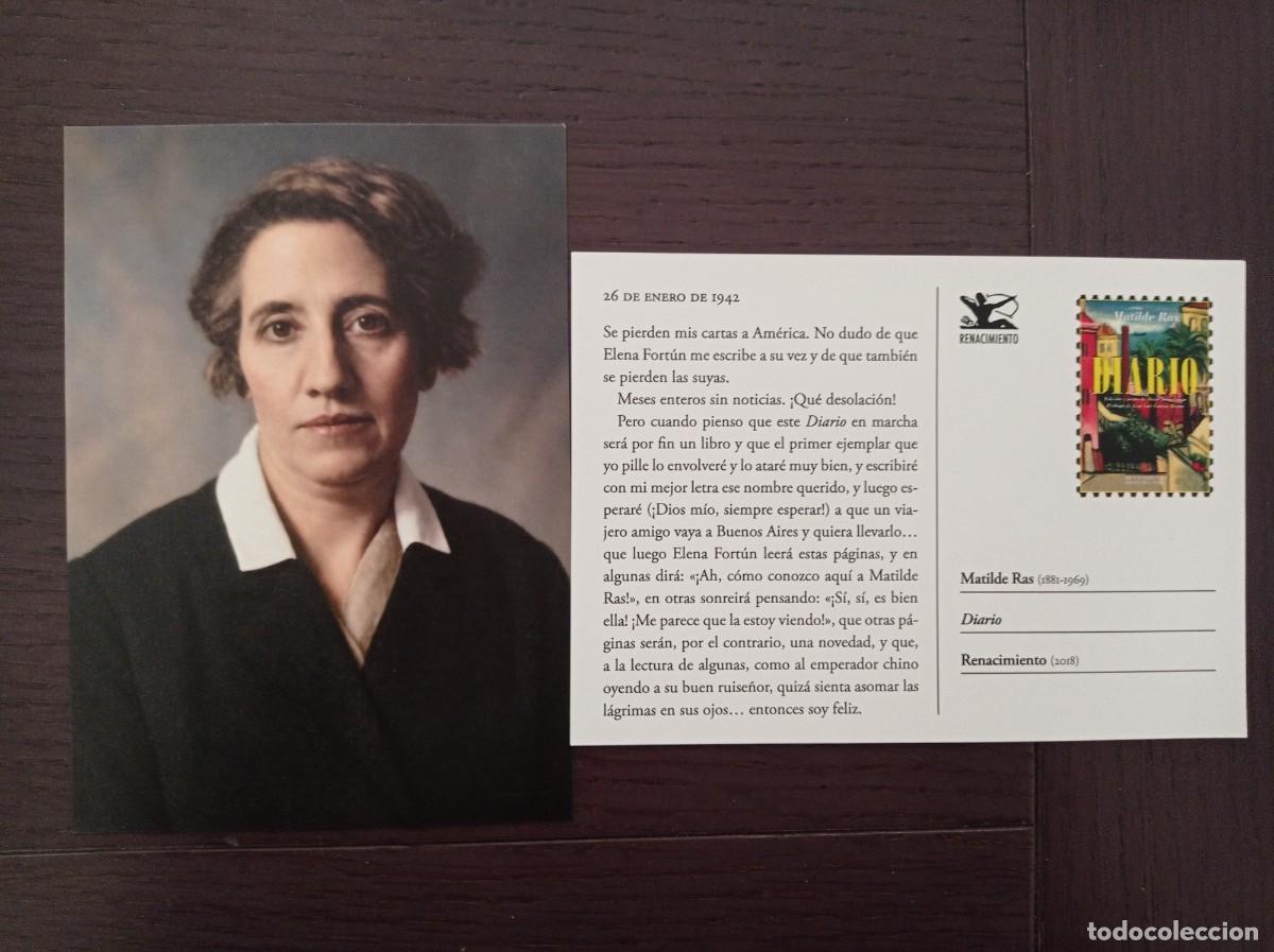 Coleccionismo marcap&aacute;ginas: MARCAP&Aacute;GINAS. TAMA&Ntilde;O POSTAL. RENACIMIENTO. MATILDE RAS. DIARIO