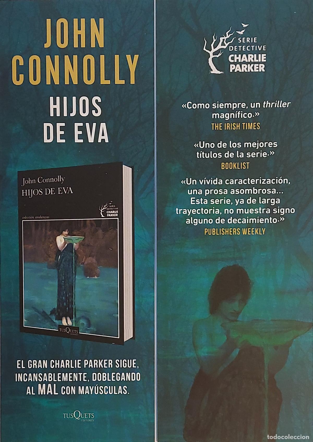 Coleccionismo marcap&aacute;ginas: MARCAPAGINAS - TUSQUETS EDITORES - JOHN CONNOLLY - HIJOS DE EVA