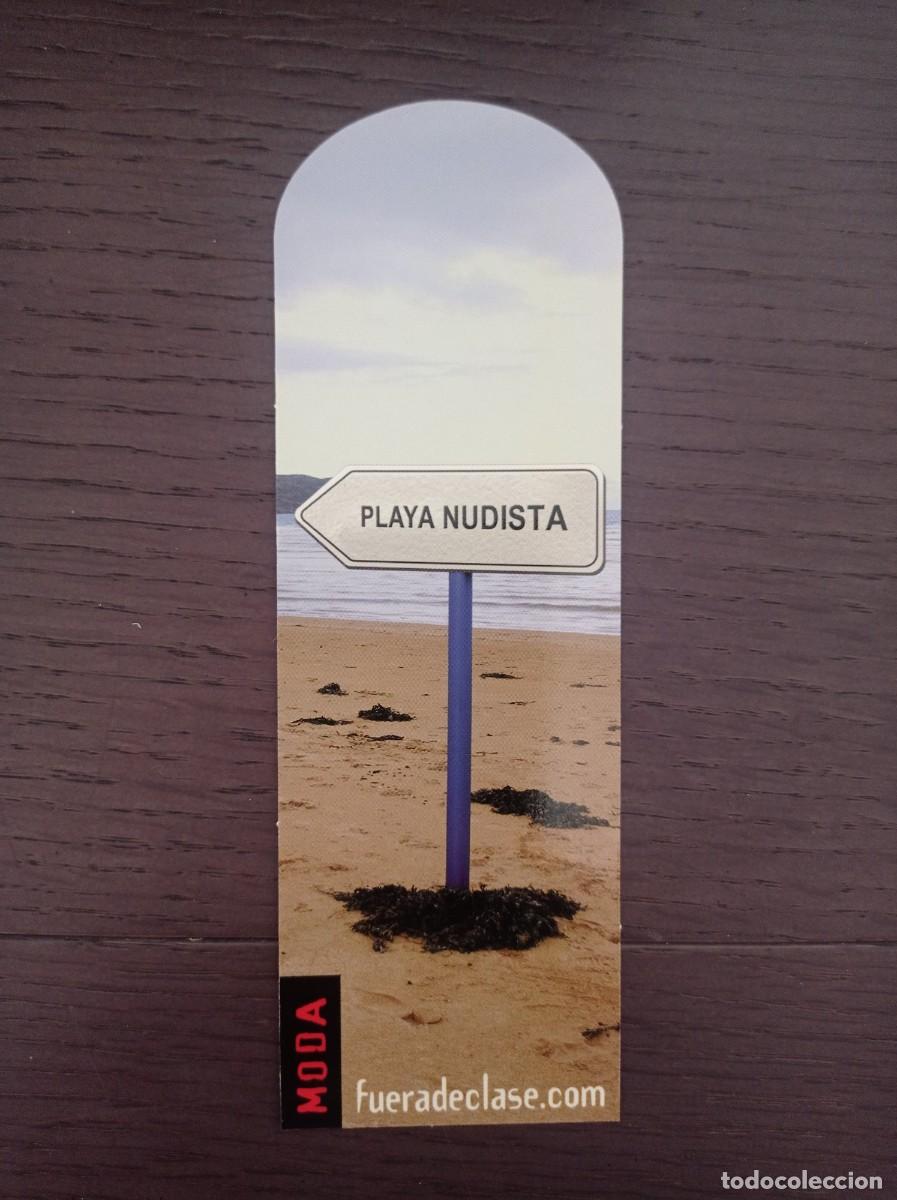 Coleccionismo marcap&aacute;ginas: MARCAP&Aacute;GINAS. FUERA DE CLASE. PLAYA NUDISTA