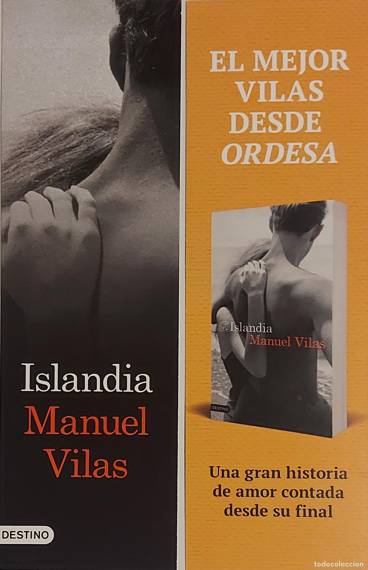 Coleccionismo marcap&aacute;ginas: MARCAP&Aacute;GINAS - DESTINO - ISLANDIA - MANUEL VILAS