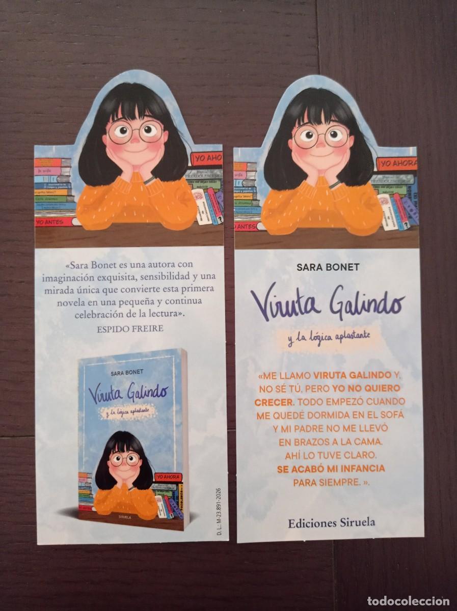 Coleccionismo marcap&aacute;ginas: MARCAP&Aacute;GINAS. TROQUELADO. EDICIONES SIRUELA. SARA BONET. VIRUTA GALINDO