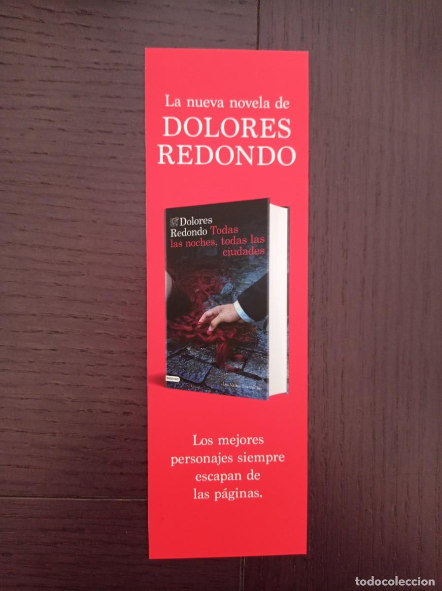 Coleccionismo marcap&aacute;ginas: MARCAP&Aacute;GINAS. DESTINO. DOLORES REDONDO. TODAS LAS NOCHES, TODAS LAS CIUDADES