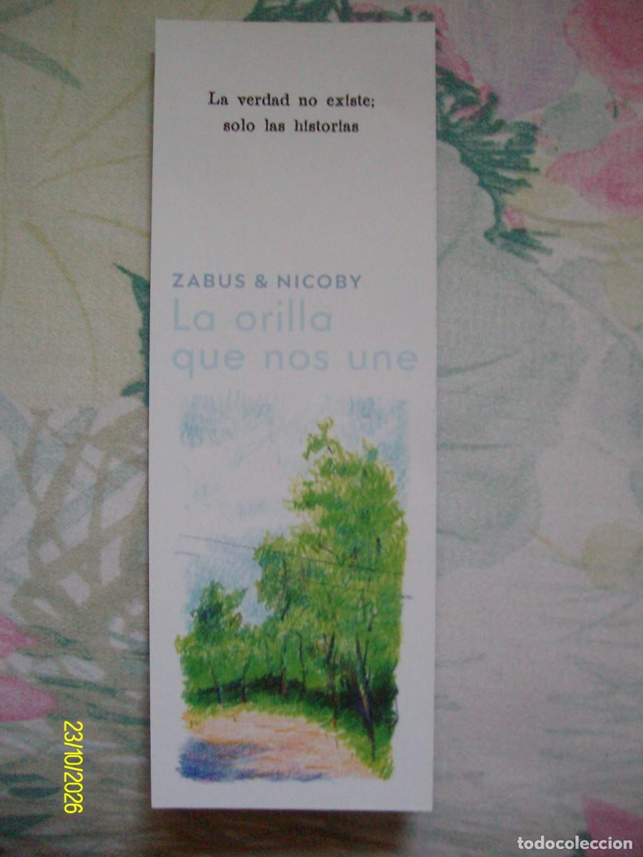 Coleccionismo marcap&aacute;ginas: MARCAPAGINAS LA ORILLA QUE NOS UNE ZABUS & NICOBY ELEPHANT BOOKS