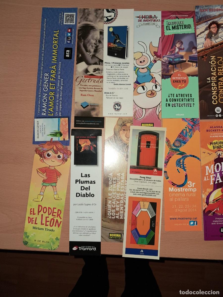 Coleccionismo marcap&aacute;ginas: Marcap&aacute;ginas 20 Marcap&aacute;ginas de publicidad de libros - Foto 2