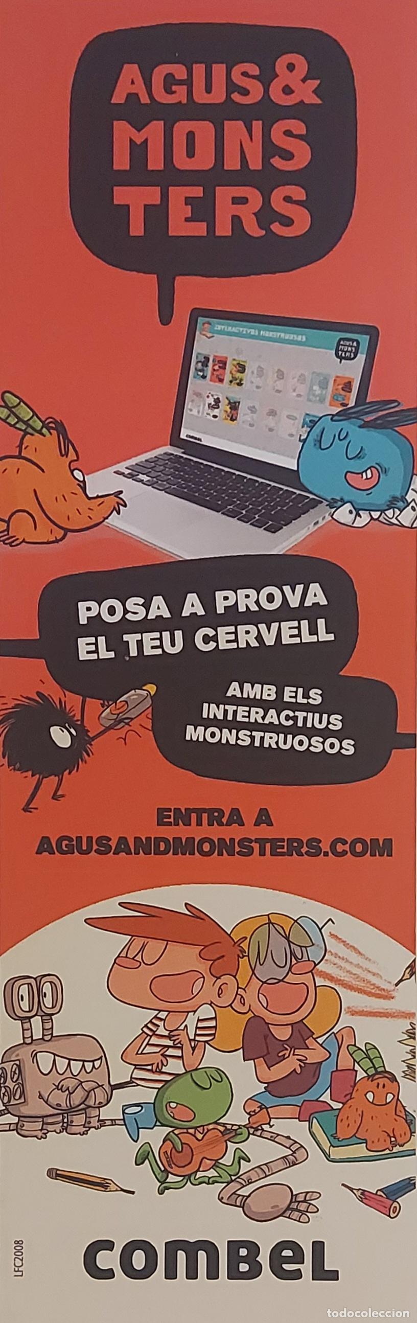 Coleccionismo marcap&aacute;ginas: MARCAPAGINAS - COMBEL - ANGUS & MONSTERS - Foto 1