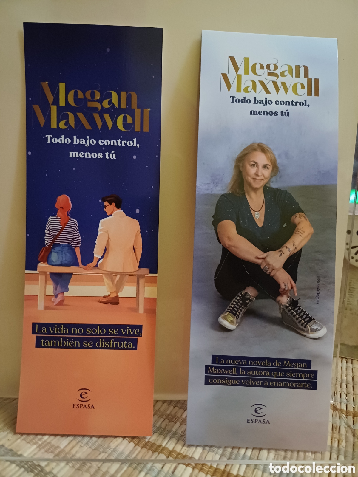 Coleccionismo marcap&aacute;ginas: Marcap&aacute;ginas Magangu&eacute; Maxwell Todo bajo control menos tu