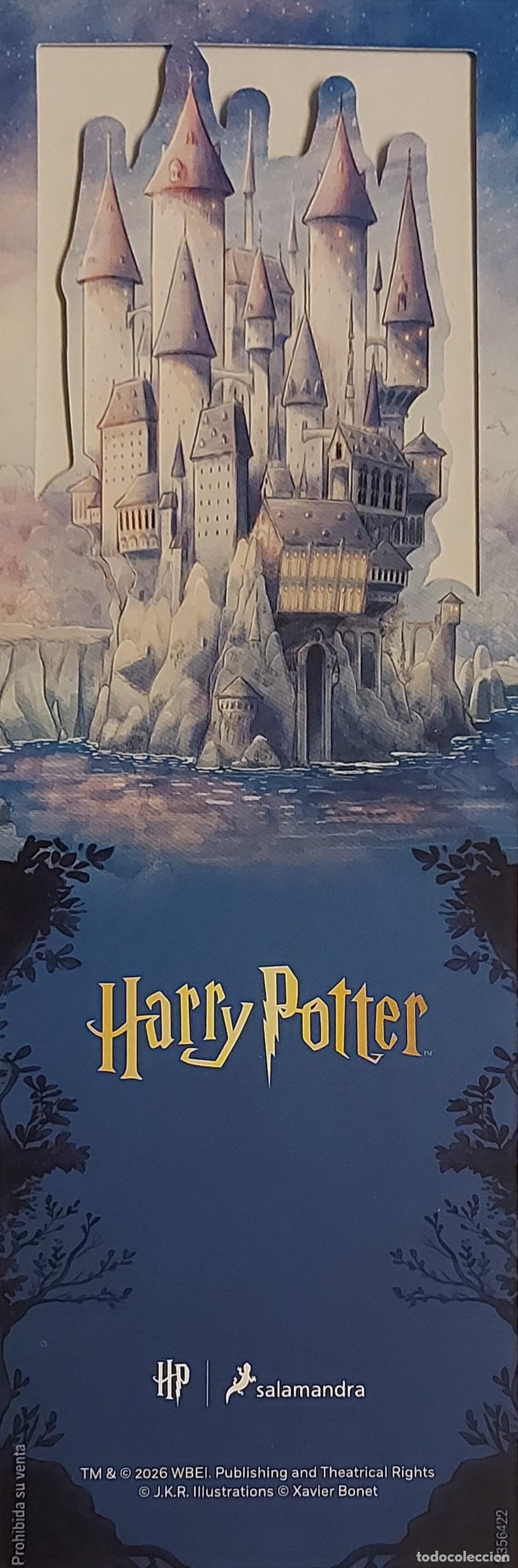 Coleccionismo marcap&aacute;ginas: MARCAPAGINAS - SALAMANDRA - HARRY POTTER - J.K ROWLING - TROUELADO