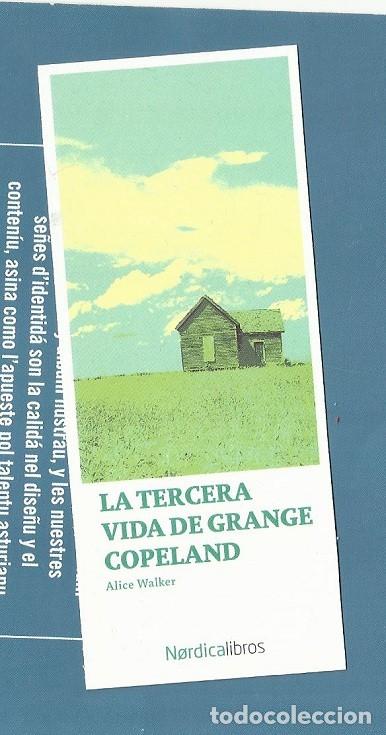 Coleccionismo marcap&aacute;ginas: marcap&aacute;ginas vida Copeland, editorial N&oacute;rdica