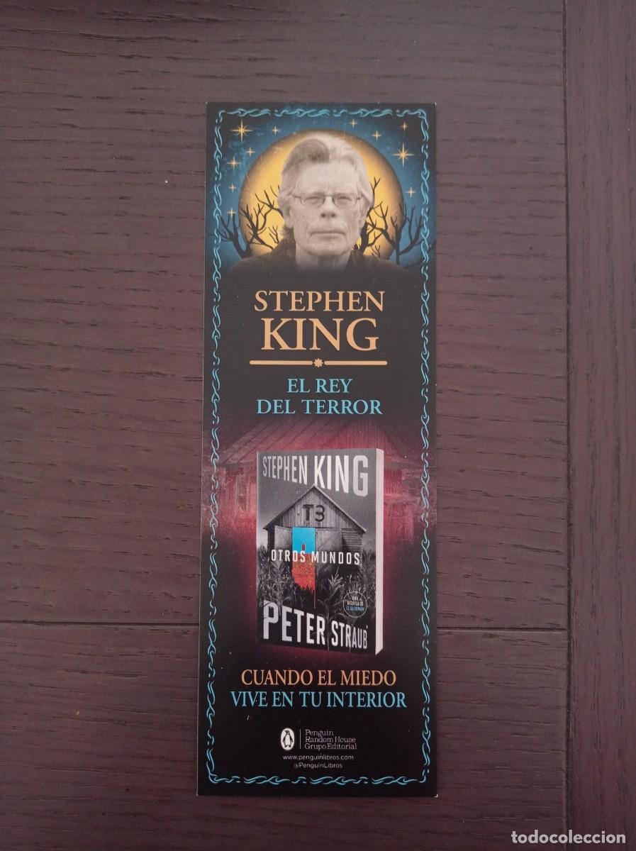 Coleccionismo marcap&aacute;ginas: MARCAP&Aacute;GINAS. PENGUIN LIBROS. STEPHEN KING. EL REY DEL TERROR