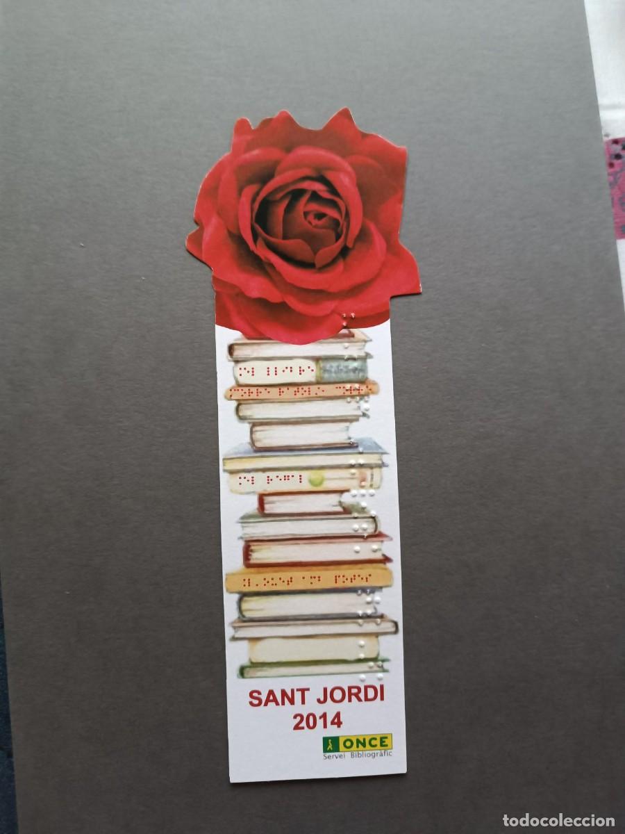Coleccionismo marcap&aacute;ginas: Marcap&aacute;gina ONCE Sant Jordi 2014