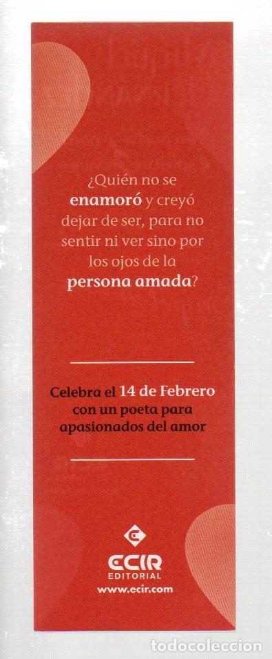 Coleccionismo marcap&aacute;ginas: MARCAPAGINAS, MIGUEL HERNANDEZ. ECIR EDITORIAL. - Foto 2