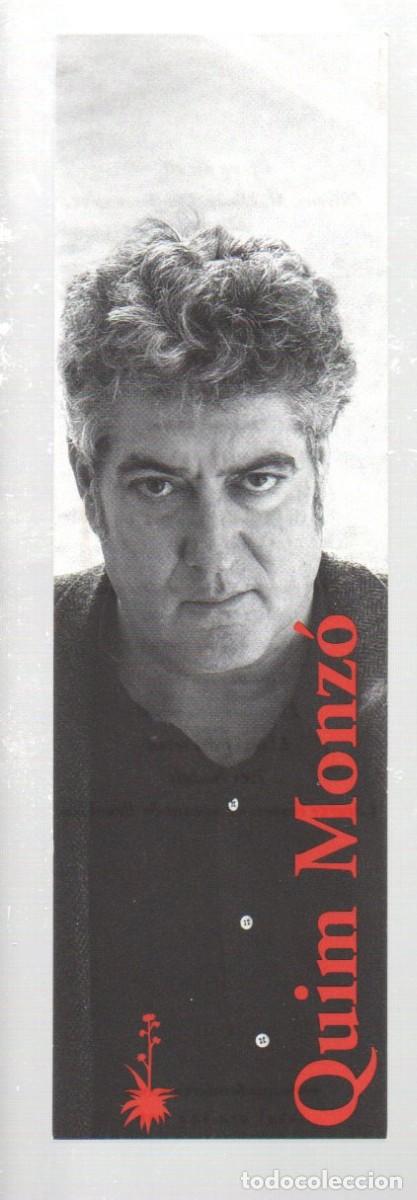 Coleccionismo marcap&aacute;ginas: MARCAPAGINAS, QUIM MONZ&Oacute;. QUADERNSCREMA. - Foto 1